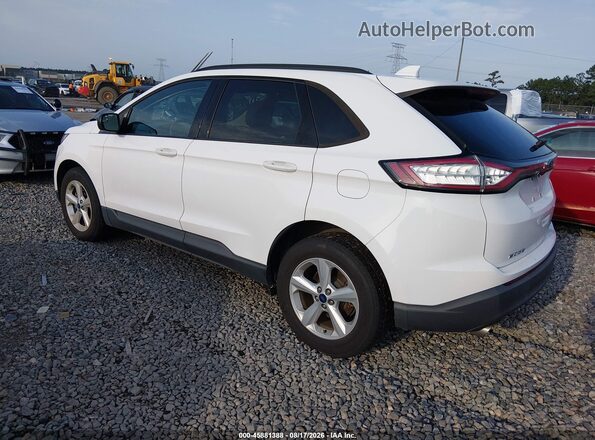 2FMPK3G92GBC49418 2016 FORD EDGE White Rear left