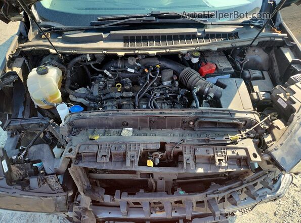 2FMPK3G92LBB58207 2020 FORD EDGE Gray Vista del compartimento del motor