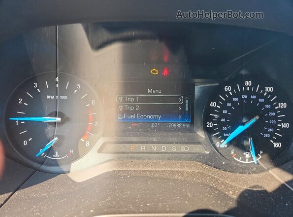 2FMPK3G92LBB58207 2020 FORD EDGE Gray Vista del cuadro de instrumentos