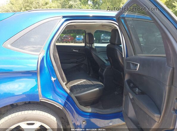2FMPK3G92MBA13816 2021 FORD EDGE Blue VIN კოდის სტიკერის ხედი