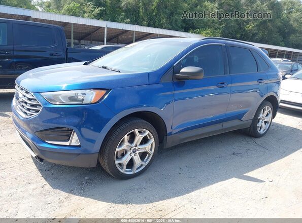 2FMPK3G92MBA13816 2021 FORD EDGE Blue წინა მარცხენა ხედი სამი მეოთხედიდან