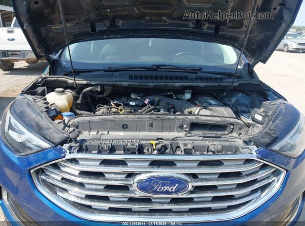 2FMPK3G92MBA13816 2021 FORD EDGE Blue უკანა ხედი