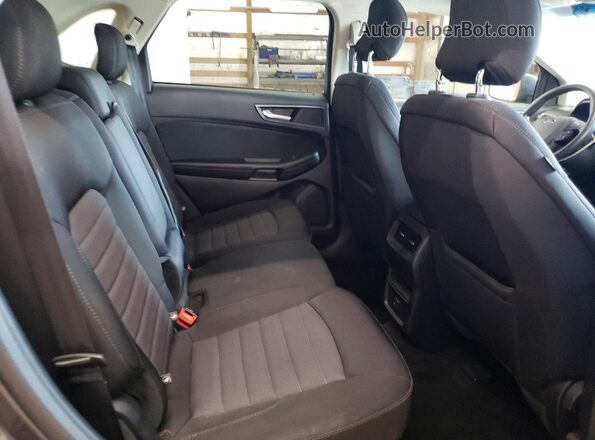 2FMPK3G93GBC00549 2016 FORD EDGE Gray Vista de los asientos traseros