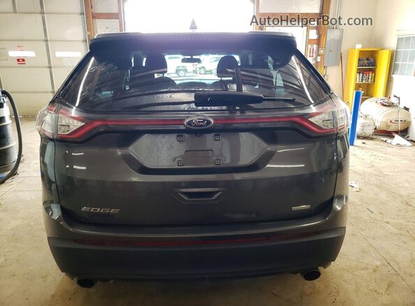 2FMPK3G93GBC00549 2016 FORD EDGE Gray Vista trasera
