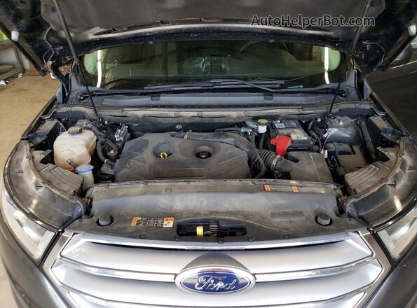2FMPK3G93GBC00549 2016 FORD EDGE Gray Vista interior trasera