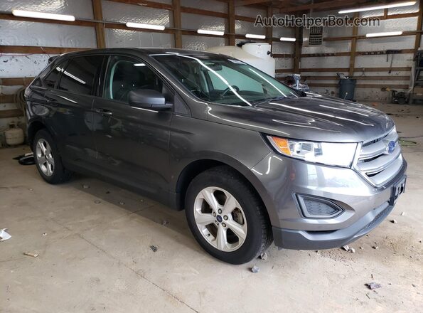 2FMPK3G93GBC00549 2016 FORD EDGE Gray 
