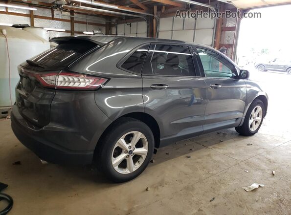 2FMPK3G93GBC00549 2016 FORD EDGE Gray 