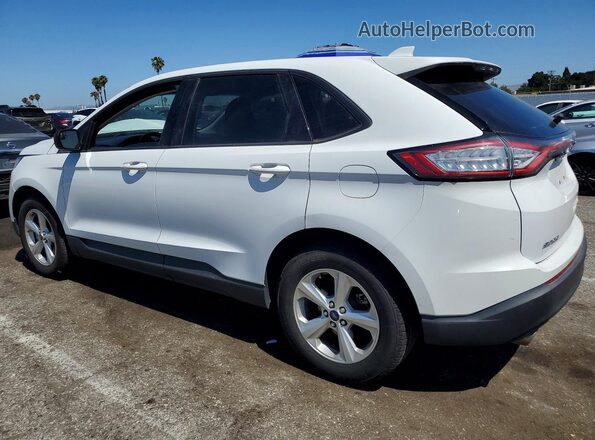 2FMPK3G93GBC07405 2016 FORD EDGE White Задня ліва чверть