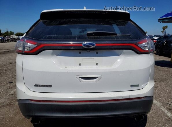 2FMPK3G93GBC07405 2016 FORD EDGE White Вид ззаду