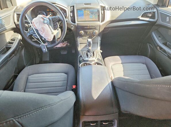 2FMPK3G93JBB39520 2018 FORD EDGE Silver Առջևի վահանակի տեսք
