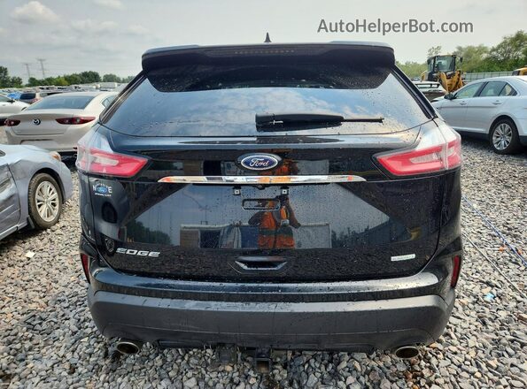 2FMPK3G93KBC18753 2019 FORD EDGE Black Vista trasera