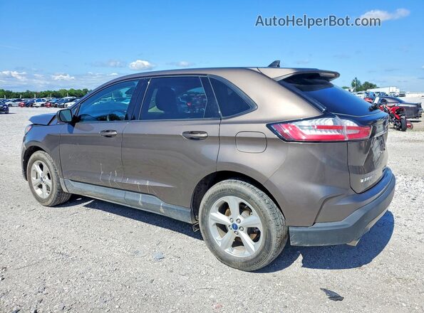 2FMPK3G93KBC47282 2019 FORD EDGE Charcoal Rear left