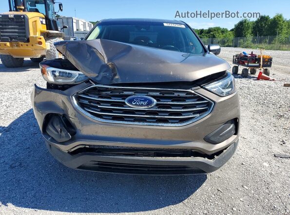 2FMPK3G93KBC47282 2019 FORD EDGE Charcoal Front view