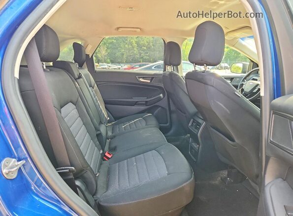 2FMPK3G93LBA05979 2020 FORD EDGE Blue Սալոնի հետևի տեսք