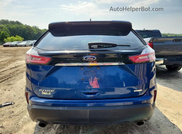 2FMPK3G93LBA05979 2020 FORD EDGE Blue Հետևի տեսք