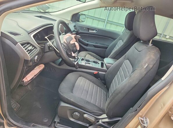 2FMPK3G94MBA16331 2021 FORD EDGE Beige Вид салону спереду