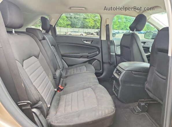 2FMPK3G94MBA16331 2021 FORD EDGE Beige Вид задньої частини салону