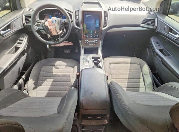 2FMPK3G94MBA16331 2021 FORD EDGE Beige Вид панелі приладів