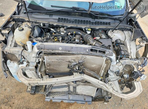 2FMPK3G94MBA16331 2021 FORD EDGE Beige Вид підкапотного простору