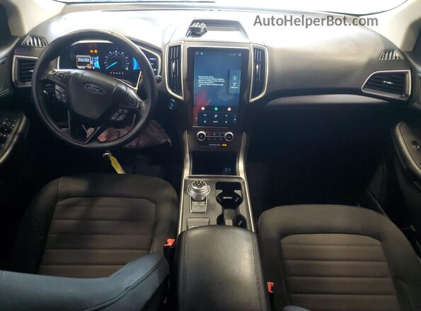 2FMPK3G94MBA26308 2021 FORD EDGE Silver Вид панелі приладів