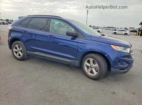 2FMPK3G95GBB48714 2016 FORD EDGE Blue Delantero derecho