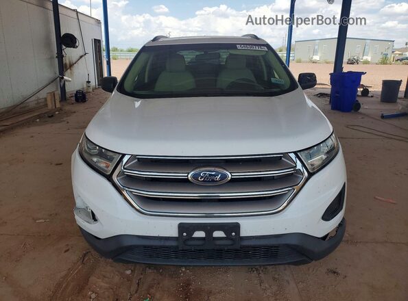 2FMPK3G95HBB89264 2017 FORD EDGE White Դիմացի տեսք