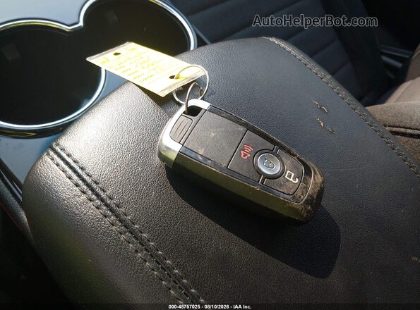 2FMPK3G95JBC05212 2018 FORD EDGE Blue Vista del salpicadero