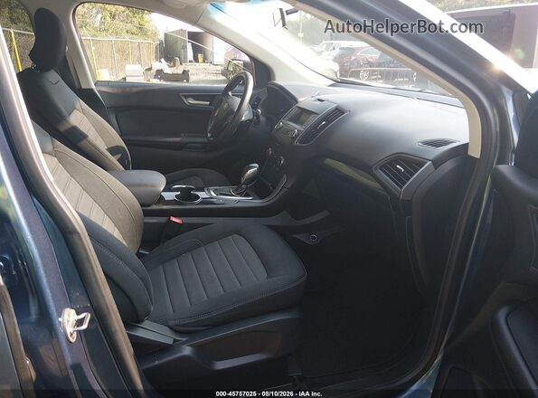 2FMPK3G95JBC05212 2018 FORD EDGE Blue Vista interior delantera