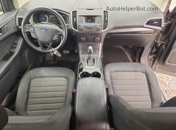 2FMPK3G95JBC35021 2018 FORD EDGE Charcoal Vista del salpicadero