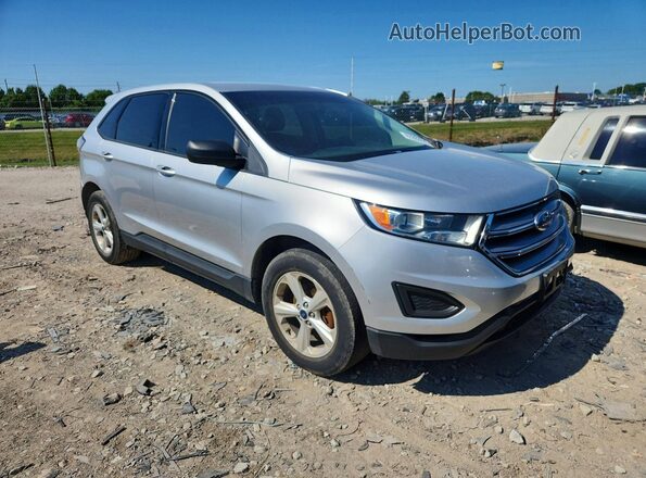 2FMPK3G95JBC40283 2018 FORD EDGE Silver Delantero derecho