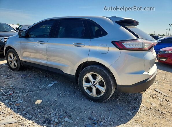 2FMPK3G95JBC40283 2018 FORD EDGE Silver Trasero izquierdo