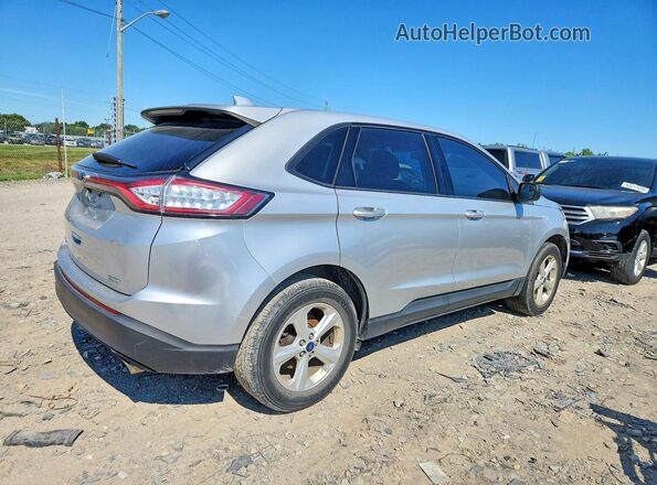 2FMPK3G95JBC40283 2018 FORD EDGE Silver Trasero derecho