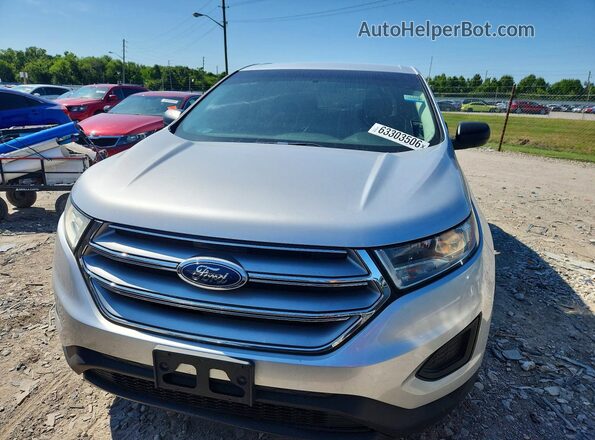 2FMPK3G95JBC40283 2018 FORD EDGE Silver Vista frontal