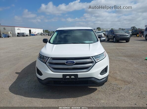 2FMPK3G95JBC45208 2018 FORD EDGE White Սալոնի հետևի տեսք