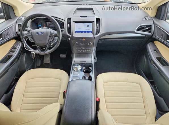 2FMPK3G95LBA04638 2020 FORD EDGE Gray Առջևի վահանակի տեսք