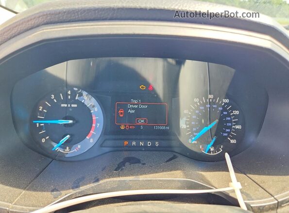 2FMPK3G96GBC29995 2016 FORD EDGE Синий Вид щитка приборов