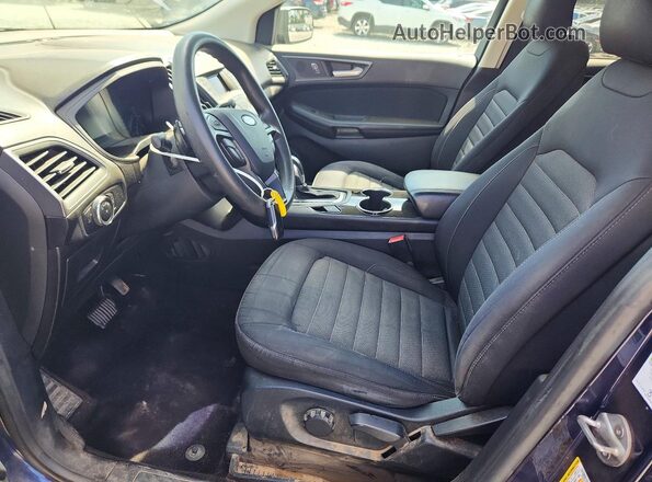 2FMPK3G96GBC29995 2016 FORD EDGE Синий Вид салона спереди