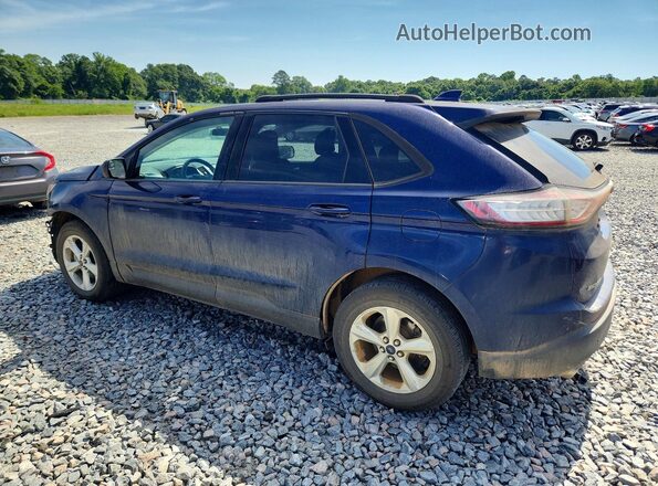 2FMPK3G96GBC29995 2016 FORD EDGE Синий Задняя левая четверть