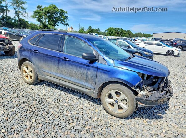 2FMPK3G96GBC29995 2016 FORD EDGE Синий Передняя правая четверть