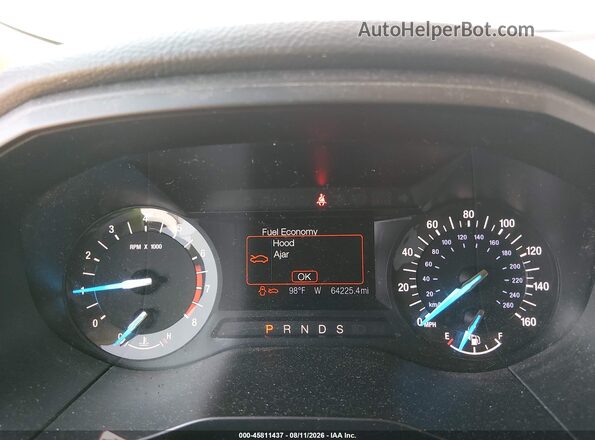 2FMPK3G96GBC52919 2016 FORD EDGE Blue Вид задніх сидінь