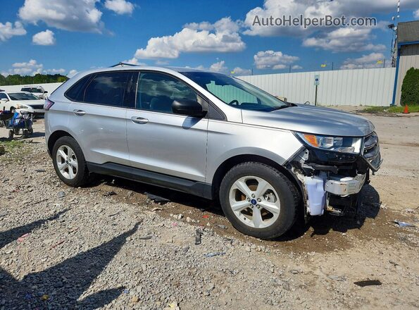 2FMPK3G96HBC69561 2017 FORD EDGE Silver Delantero derecho