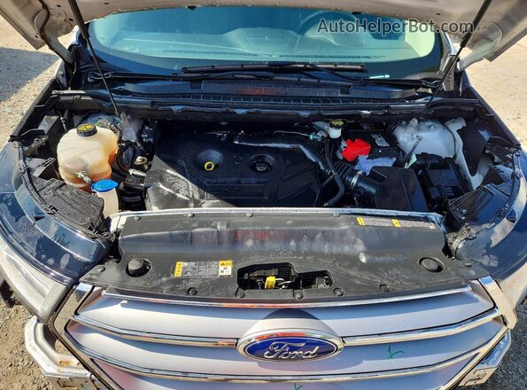 2FMPK3G96HBC69561 2017 FORD EDGE Silver Vista del compartimento del motor