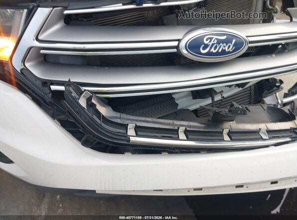 2FMPK3G96JBB77663 2018 FORD EDGE White წინა ხედი