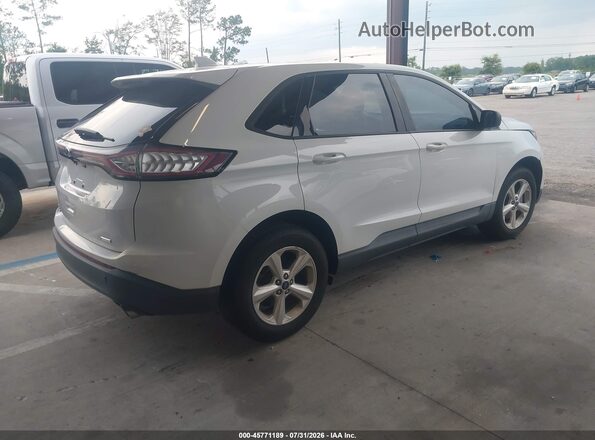 2FMPK3G96JBB77663 2018 FORD EDGE White უკანა მარჯვენა