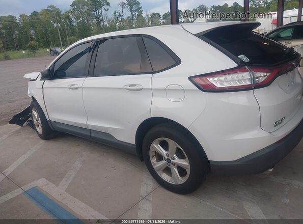 2FMPK3G96JBB77663 2018 FORD EDGE White უკანა მარცხენა