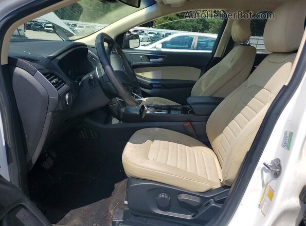 2FMPK3G96KBC43355 2019 FORD EDGE White Սալոնի դիմացի տեսք