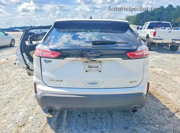 2FMPK3G96KBC43355 2019 FORD EDGE White Հետևի տեսք