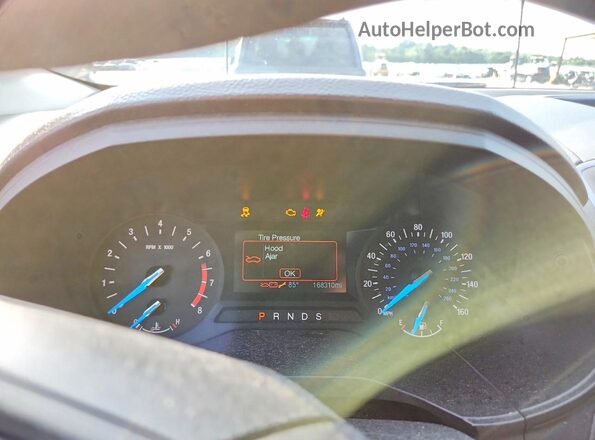 2FMPK3G96LBA89375 2020 FORD EDGE Gray Instrument cluster view