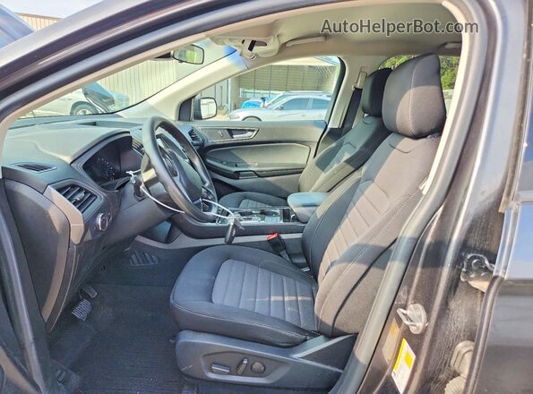 2FMPK3G96LBA89375 2020 FORD EDGE Gray Front interior view