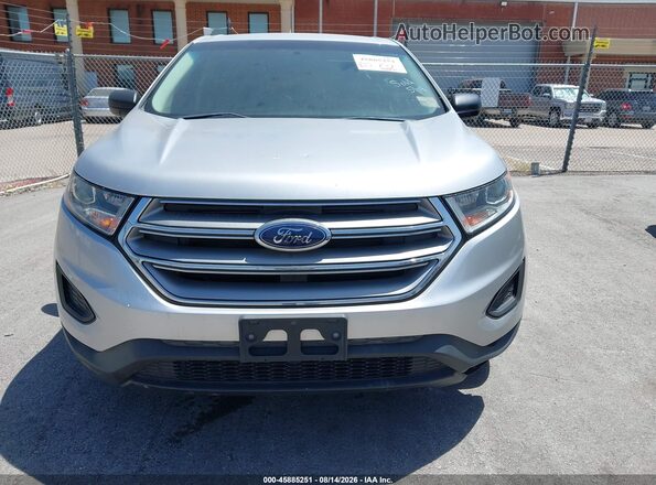 2FMPK3G97HBB56265 2017 FORD EDGE Gray Vista frontal
